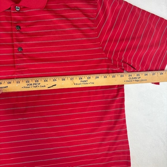 Nicklaus Golf Polo Lot of 2 Men's Shirts Striped Moisture Wicking Athletic Large - Picture 4 of 15
